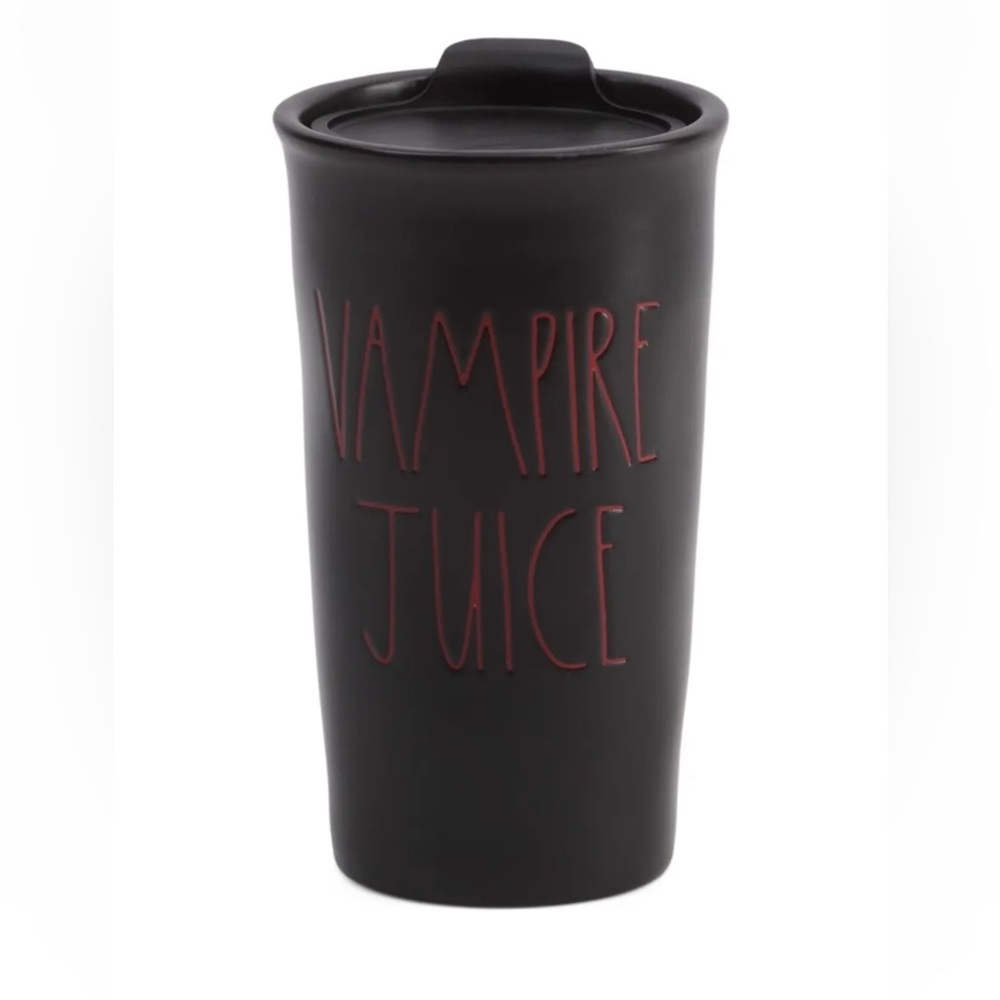 Brand New In Box Rae Dunn Vampire Juice Travel Mug